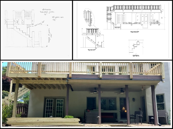 Gig Preview - Draw the cad drawings from images, pictures, sketches