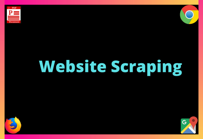 Gig Preview - Doing scraping from any website