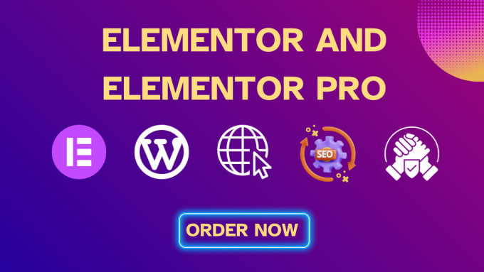 Gig Preview - Create a website with elementor and elementor pro