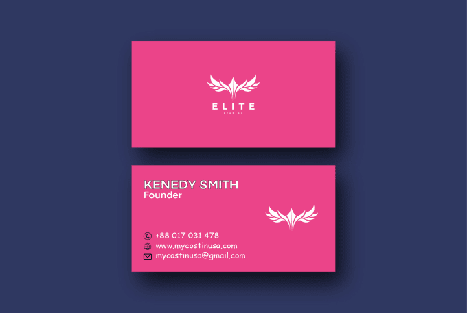 Gig Preview - Do unique and professional business card design