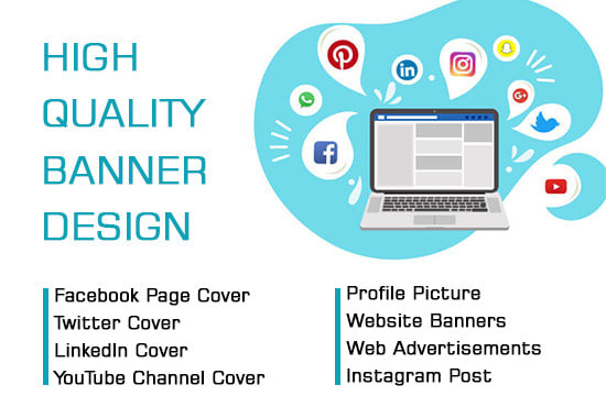 Gig Preview - Design any social media post, banners, thumbnail, headers