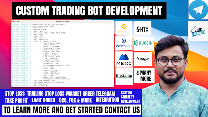 Bestseller - develop custom binance trading bots for futures trading