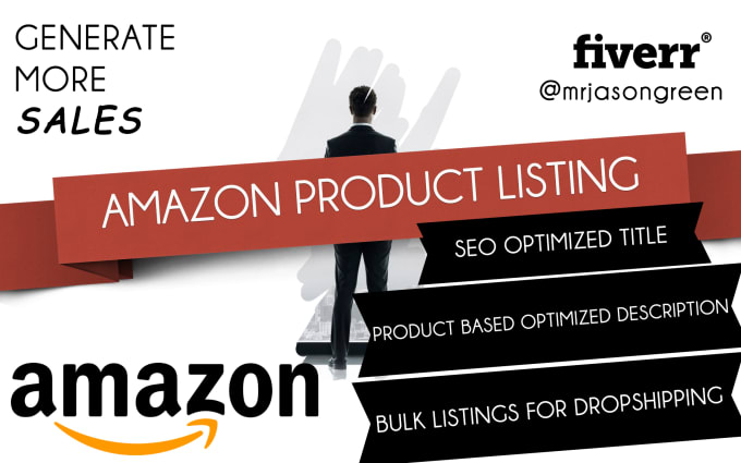 Gig Preview - List products on amazon marketplace and optimize them