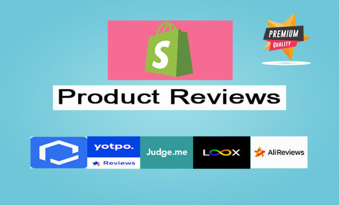 Gig Preview - Do import reviews or add bulk review to your shopify store