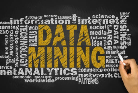 Gig Preview - Do data mining using selenium and scrapy