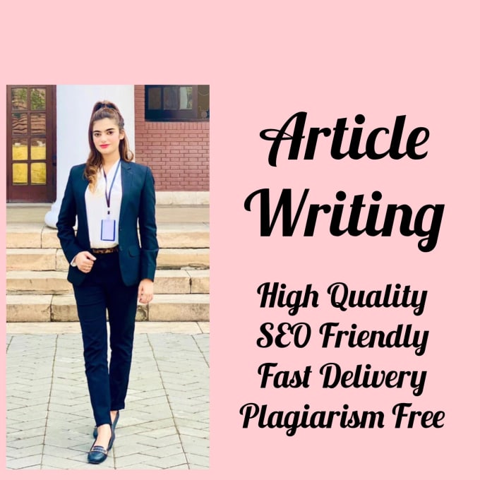 Gig Preview - Write SEO friendly articles or blogs within 24 hrs