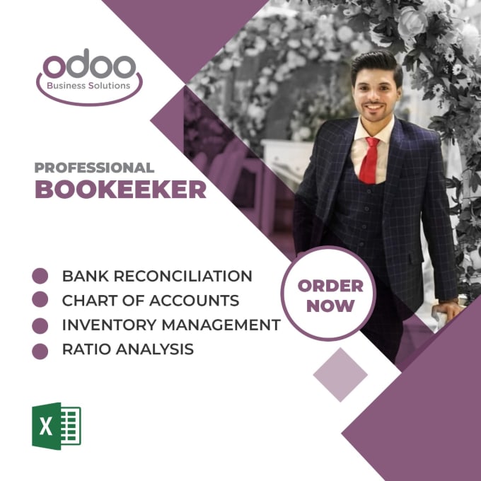 Gig Preview - Do bookkeeping accounting in odoo with bank reconciliation