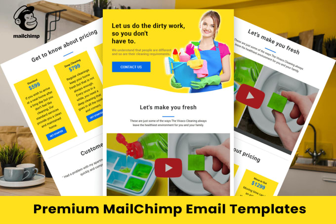 Gig Preview - Do stunning mailchimp email template