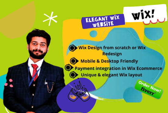 Gig Preview - Do build an elegant and professional wix ecommerce website