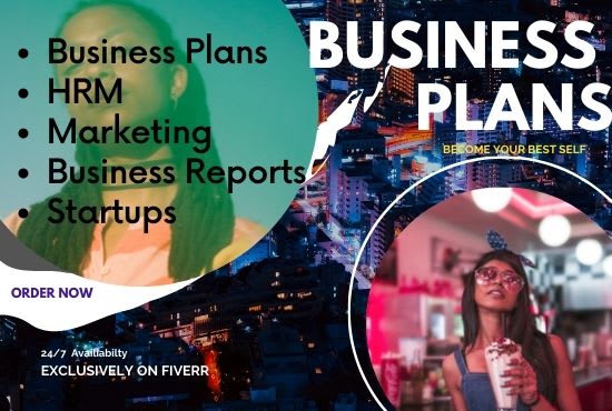 Gig Preview - Design, format startup business plan