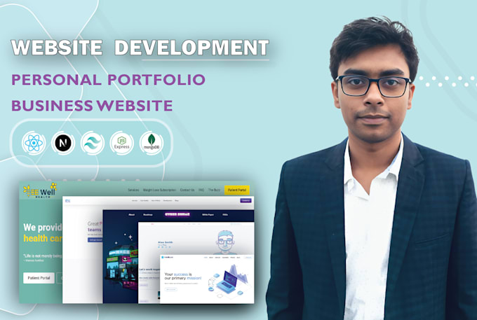 Gig Preview - Design and develop responsive personal website, business portfolio development