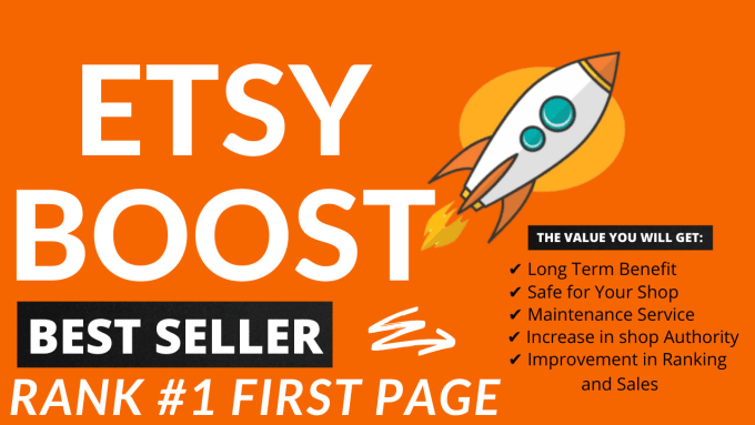 Gig Preview - Do etsy SEO to rank listings on page 1 and boost sales etsy titles