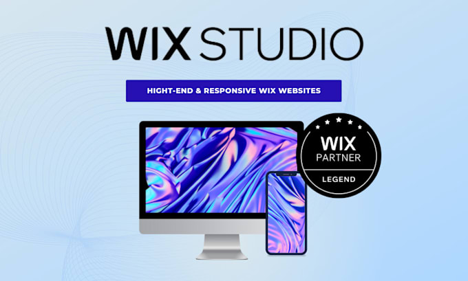 Gig Preview - Design professional wix studio website