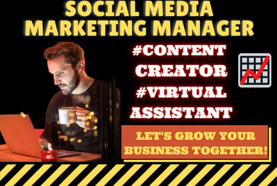 Gig Preview - Be your social media manager and content creator