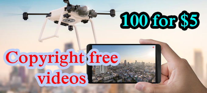 Gig Preview - Give you 100 free drone footages