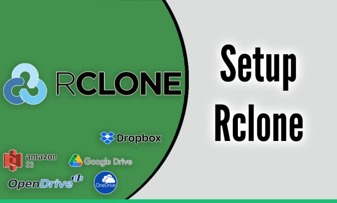 Gig Preview - Setup rclone to work with your service