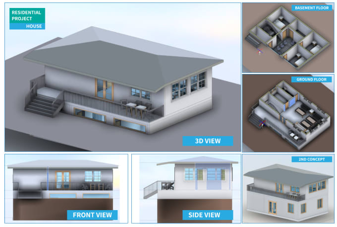 Gig Preview - Be your engineer for floor plans and landscape designing