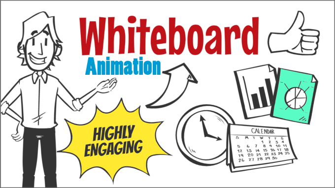 Gig Preview - Create professional whiteboard animation explainer video