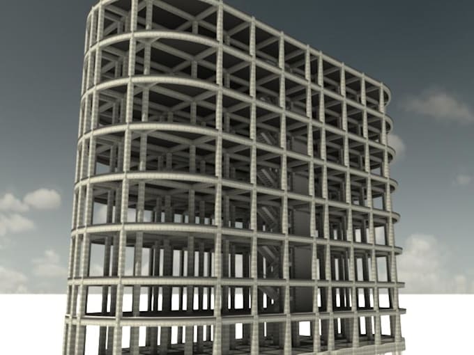 Gig Preview - Make a 3d modeling of the structure of a civil engineer