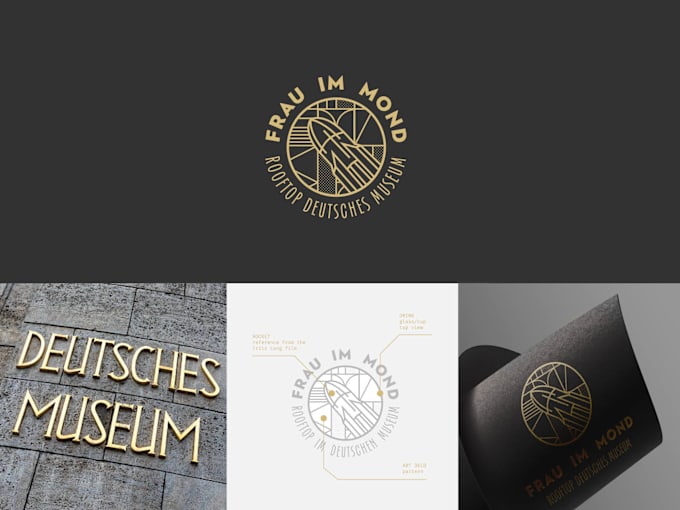 Gig Preview - Design a professional emblem logo design for your brand