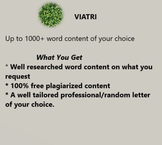 Gig Preview - Write up to 1000 content words on what you request