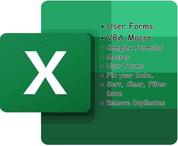 Gig Preview - Create excel macro, vba, automate excel sheet