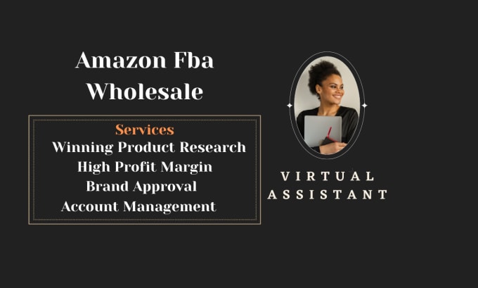 Gig Preview - Be your amazon fba wholesale virtual assistant