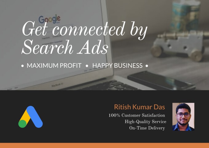 Gig Preview - Design and advertise powerful google search ads