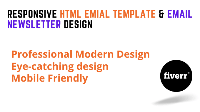 Gig Preview - Responsive mailchimp HTML email template design, email newsletter