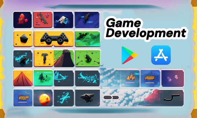 Gig Preview - Build high quality mobile game app 2d game development in unity or buildbox