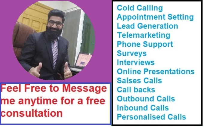 Gig Preview - Do telemarketing, cold calling, appointment setting and lead generation