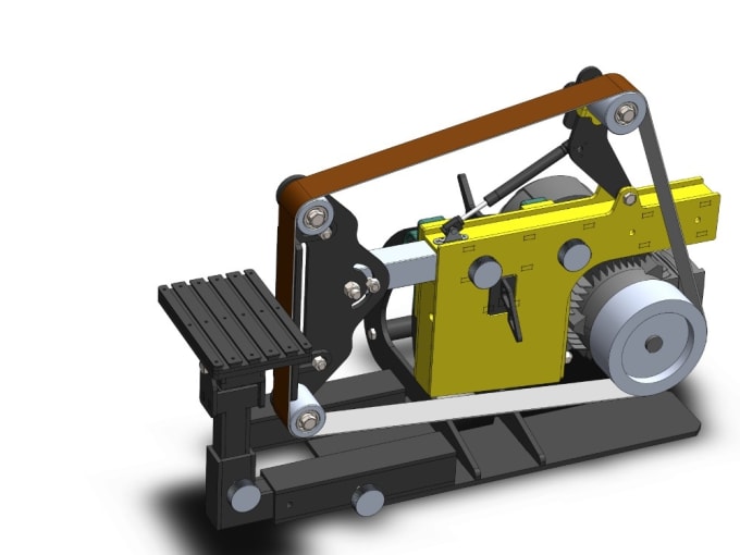 Gig Preview - Do industrial machine design using solidworks and fusion