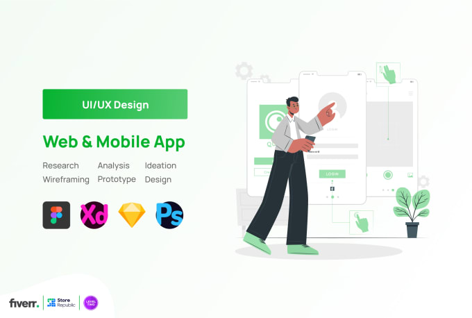 Gig Preview - Create ui ux design for your mobile app