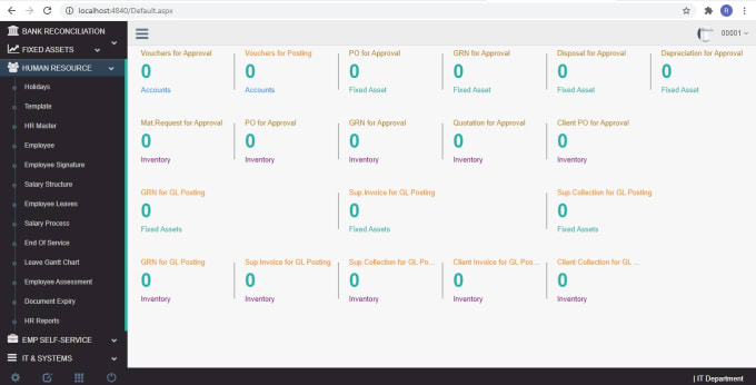 Gig Preview - Create web based human resource management system