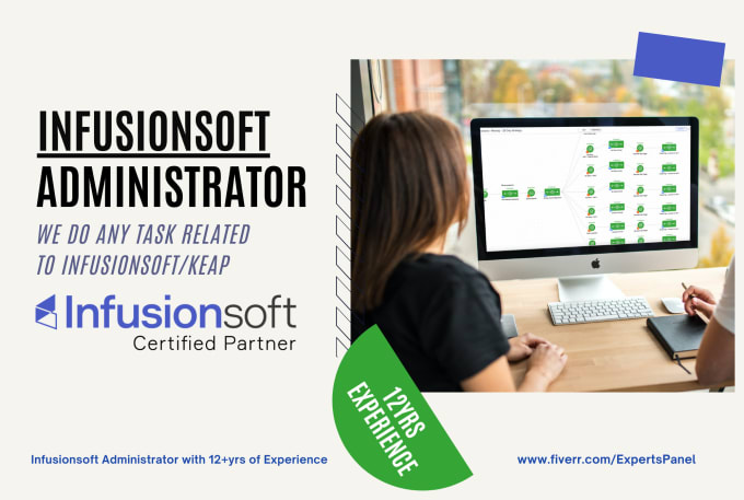 Gig Preview - Be your infusionsoft or keap administrator