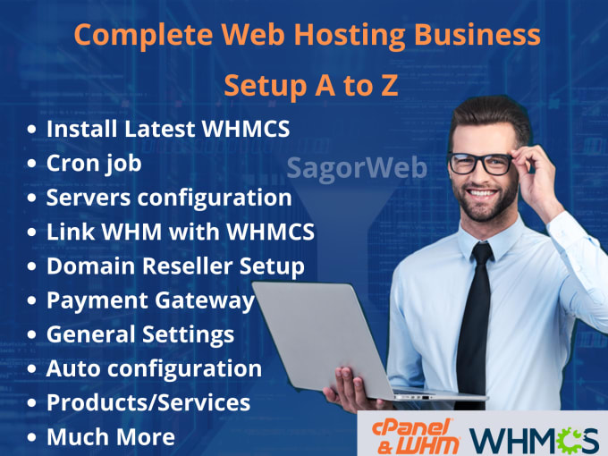 Gig Preview - Develop for your web hosting business with whmcs and whm