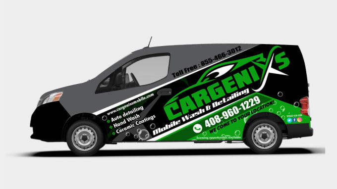 Gig Preview - Do professional vehicle wrap designs