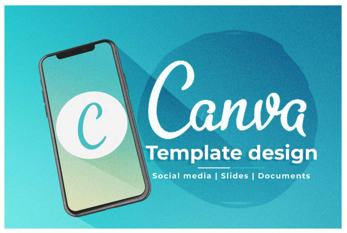 Gig Preview - Do an editable canva design template