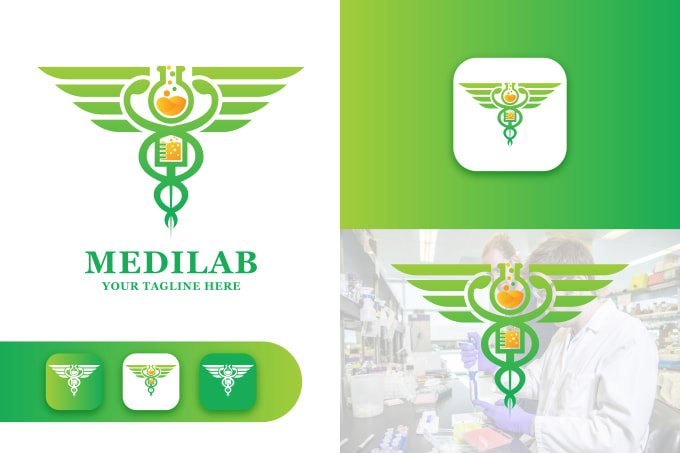 Gig Preview - Do medical healthcare hospital dental clinic yoga logo design