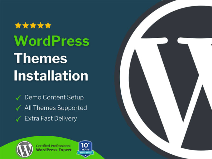 Gig Preview - Install wordpress, themes, plugins and import demo content