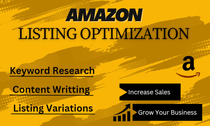 Gig Preview - Do amazon listing optimization, create product listing through flat file