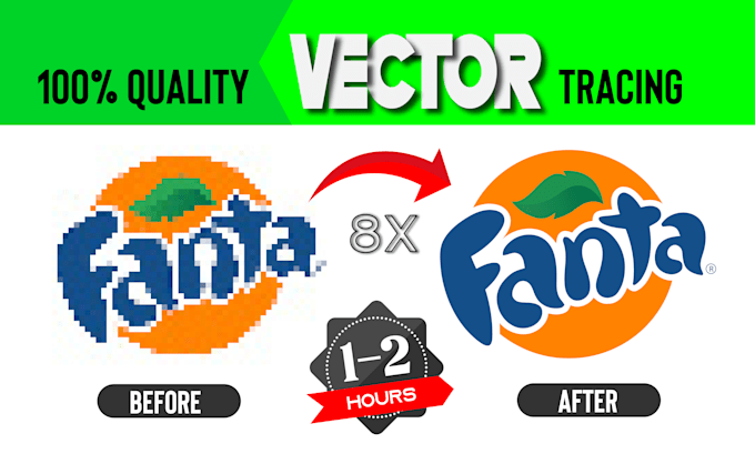 Gig Preview - Vectorize, vector tracing, recreate logo, vector art, ai,eps,svg,png,pdf