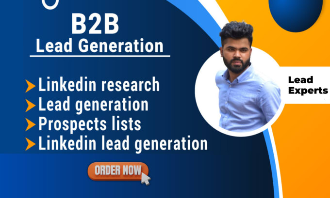 Gig Preview - Do b2b lead generation, linkedin scrapping, investor leads, mortgage leads