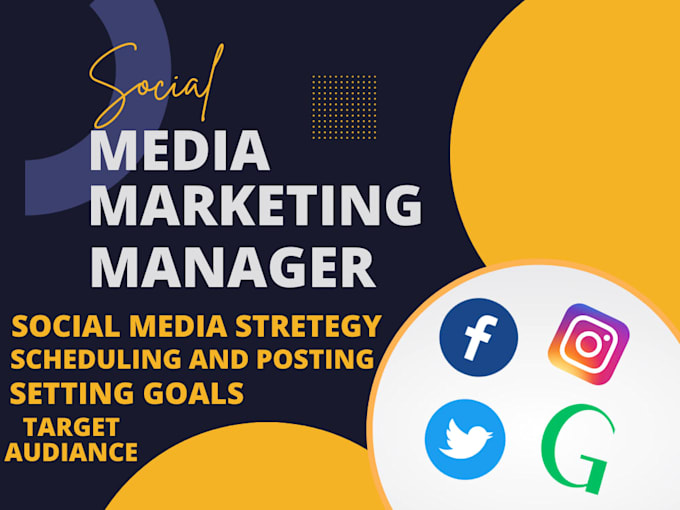 Gig Preview - Be your professional social media manager