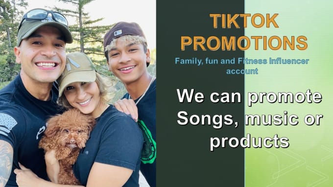 Gig Preview - Promote your music or product on my tiktok