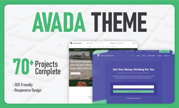 Gig Preview - Design a modern, mobile responsive website using avada theme