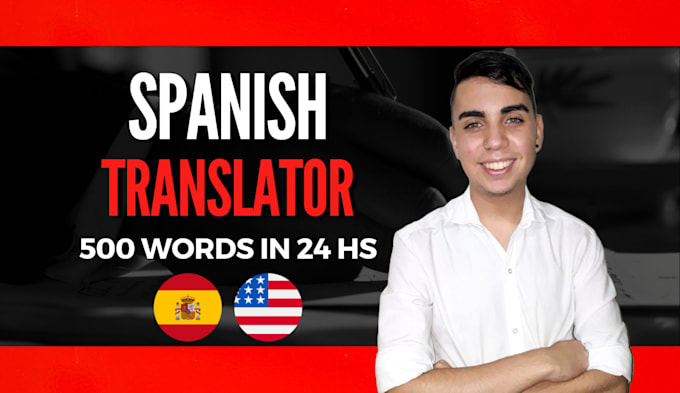 Gig Preview - Professionally translate from english to spanish