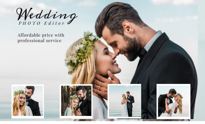 Gig Preview - Do bulk wedding photo retouching