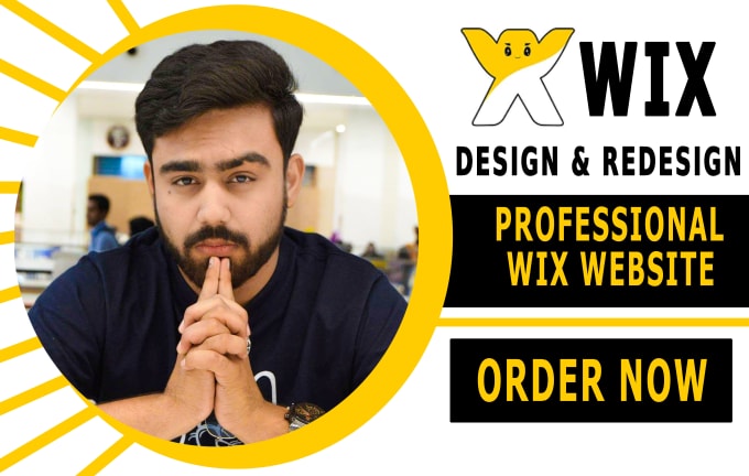 Gig Preview - Develop wix website, or design or redesign wix website for your business