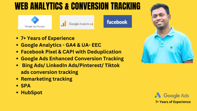 Gig Preview - Setup server side analytics,  fb capi and conversion tracking